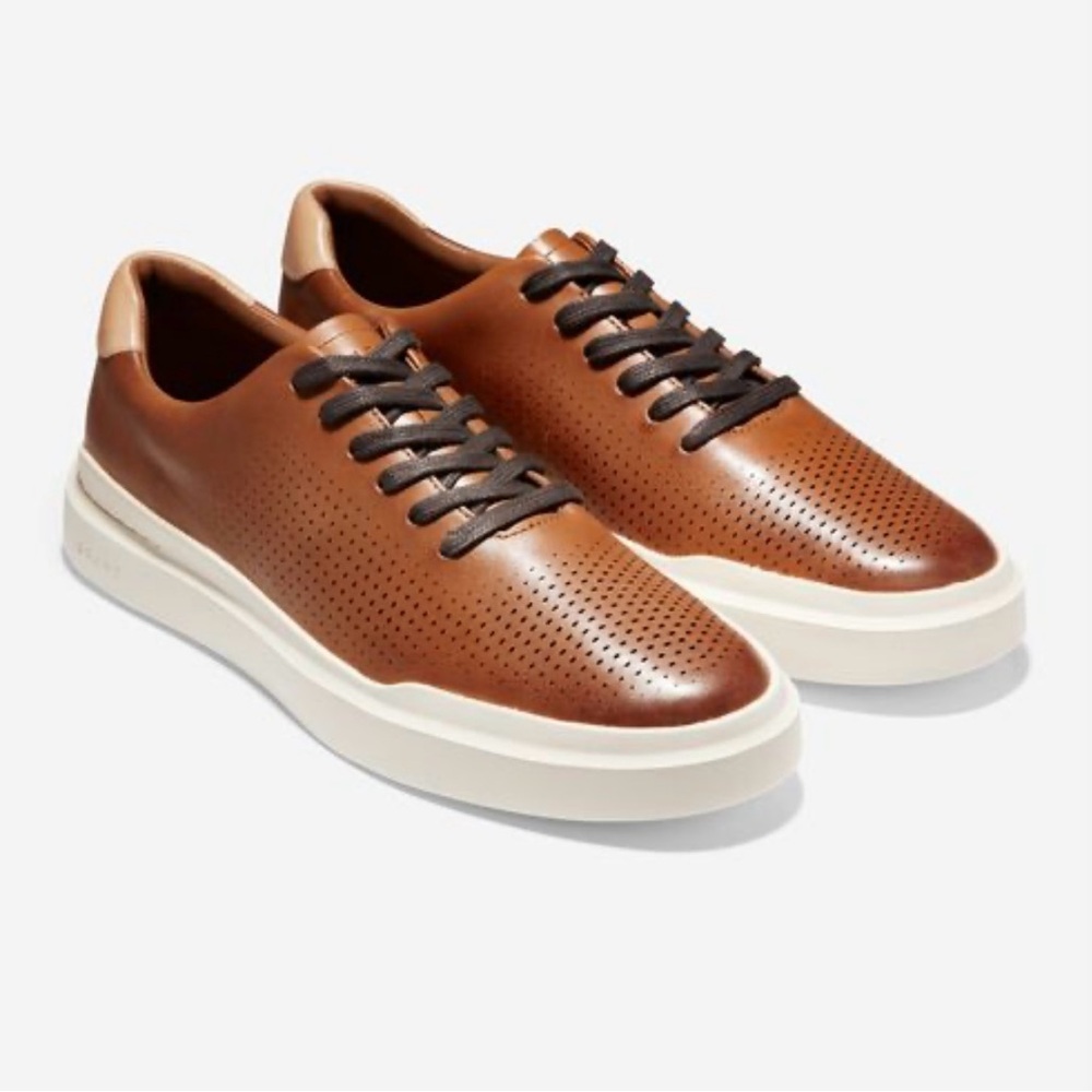Cole Haan Men's GrandPrø Rally Laser Cut Sneakers NIB